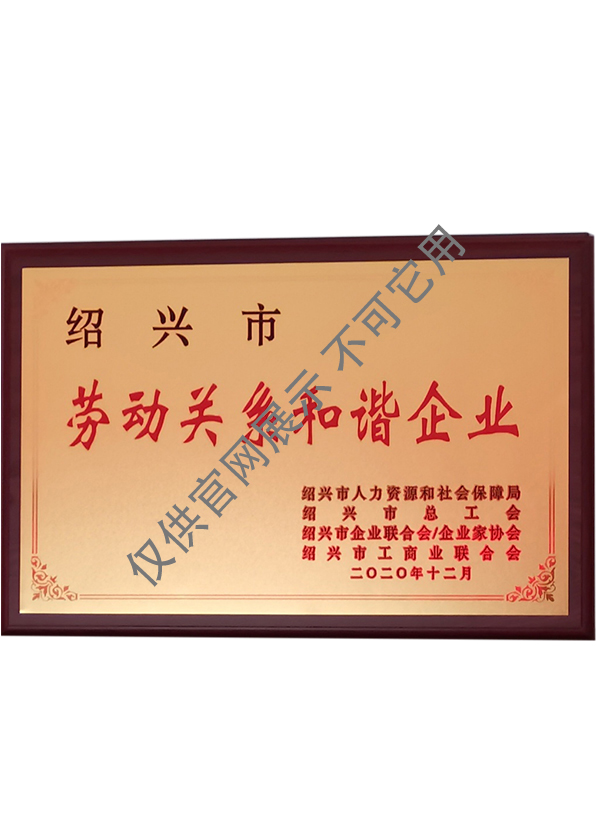 勞動(dòng)關(guān)系和諧企業(yè)